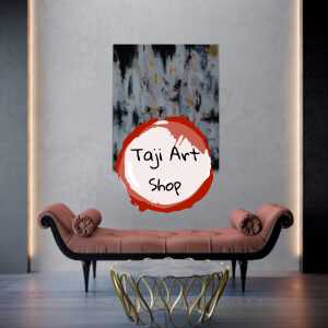 Shadow & Shine African Painting Abstract art on canvas 2