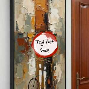 Handpainted abstract wall art painting